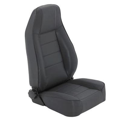 Smittybilt 45015 Factory Style Front Bucket Seat with Recliner - Denim Black Fits select: 2012-2014 JEEP WRANGLER, 2008 JEEP WRANGLER UNLIMITED