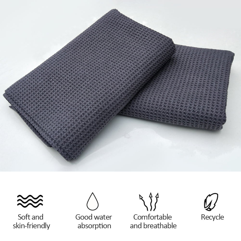 40x40cm Car Wash Towel Glass Cleaning Wax Polishing Detailing Waffle Weave Towel Car Cleaning Superfine Fiber Towel