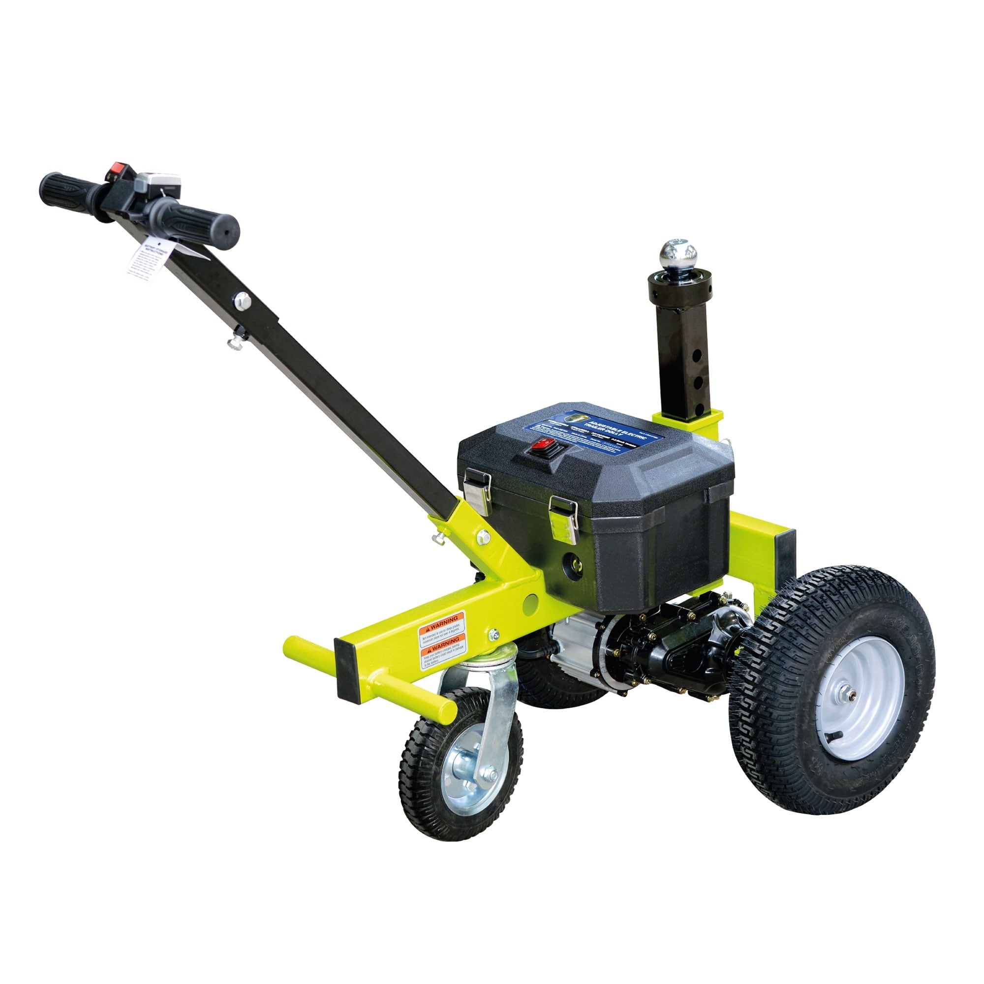 Tow Tuff TMD-35ETD8 Adjustable 3500 Pound Capacity Electric Trailer Dolly