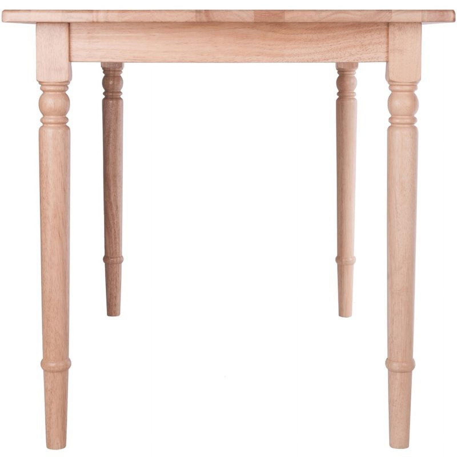 Winsome Wood Ravenna Rectangle Dining Table, Natural Finish