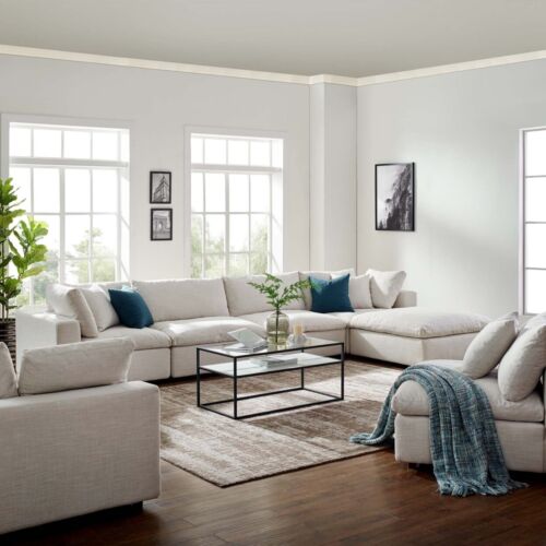 Commix Down Filled Overstuffed 5 Piece Sectional Sofa Set-EEI-3358 Modway Modern