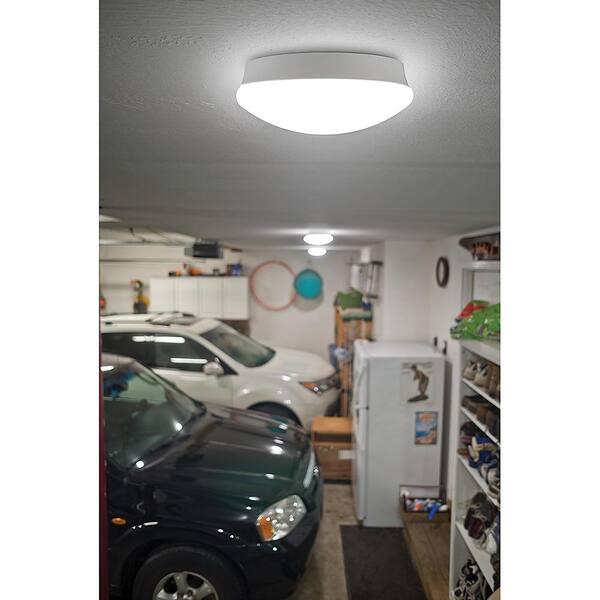 Spin Light 11 in. Closet Light LED Flush Mount Ceiling Light 1600 Lumens 4000K Bright White Kitchen Laundry Room
