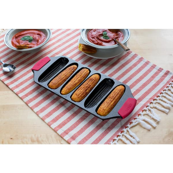 6-Impressions Cast Iron Cornstick Pan