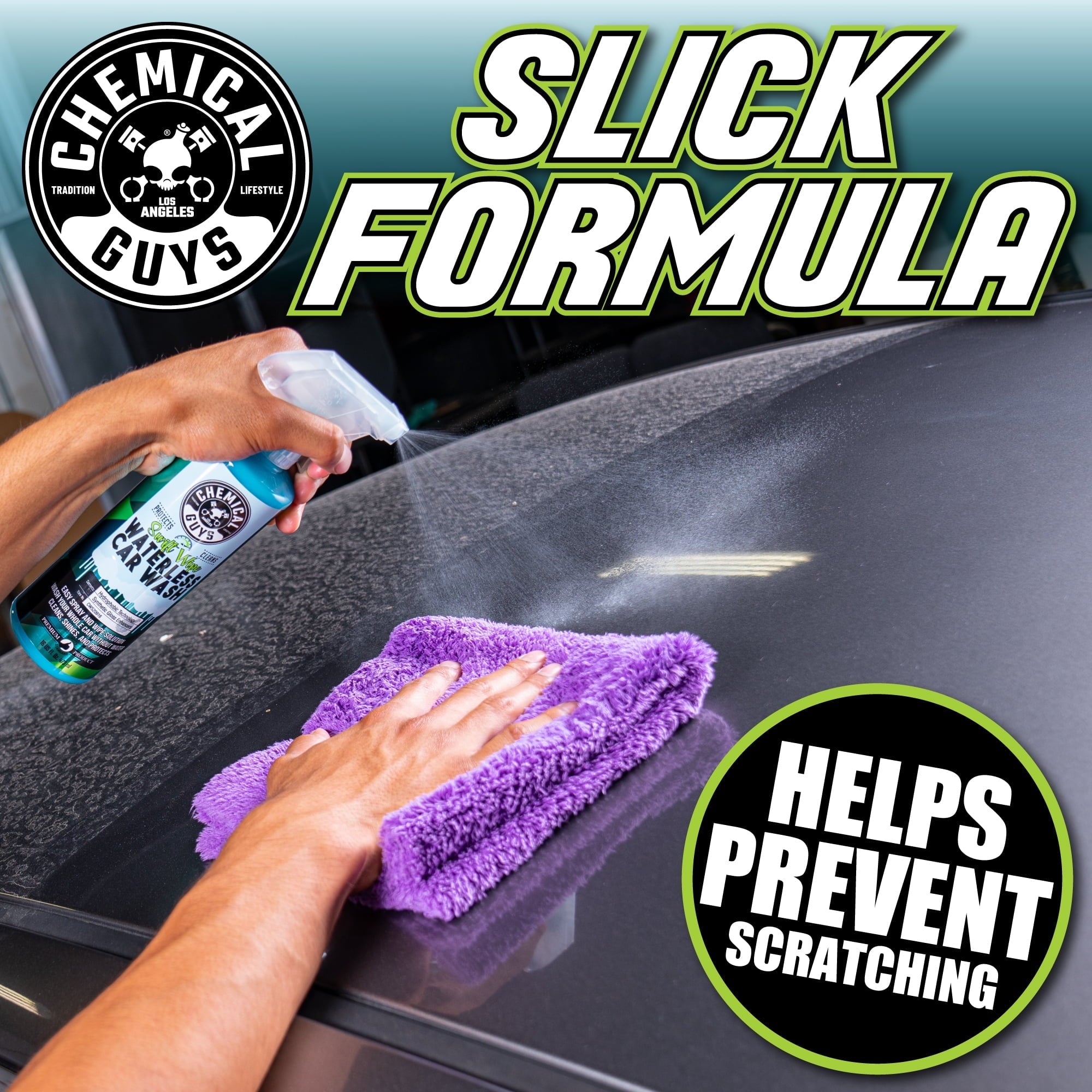 Chemical Guys CWS20916 Swift Wipe Sprayable Waterless Car Wash 16 oz