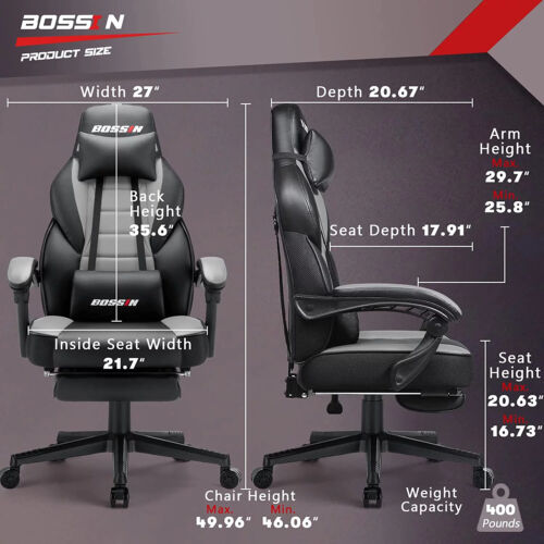 Computer Chair for Adults Office Chair with Lumbar Support Gaming-FREE SHIPPING