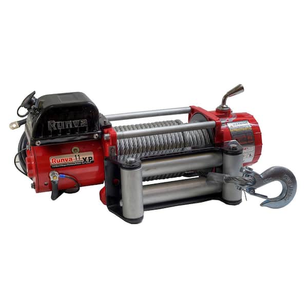 11,000 lbs. Capacity 12-Volt Wireless Off-Road Electric Winch with 85 ft. Steel Cable