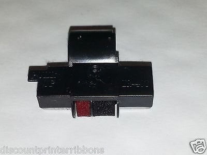 Package of Three - Sharp EL-1750V and EL-1801V Calculator Ink Roller, Black Red