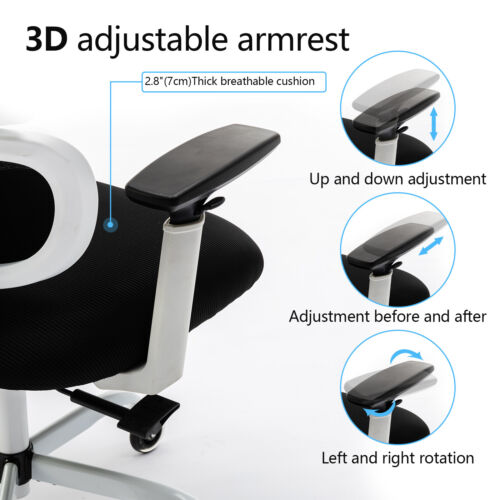 BIG SALE! Ergonomic Home Office Chair High Back Gaming Chair Headrest & Armrests