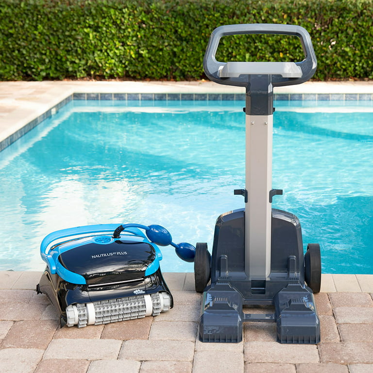 Dolphin Nautilus CC Plus Robotic Pool Cleaner with Caddy