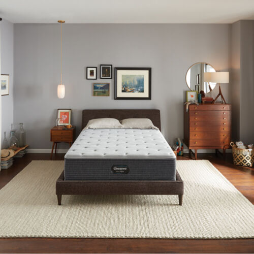 Simmons Beautyrest Silver BRS900 Medium Hybrid King Mattress - 700810101-1060