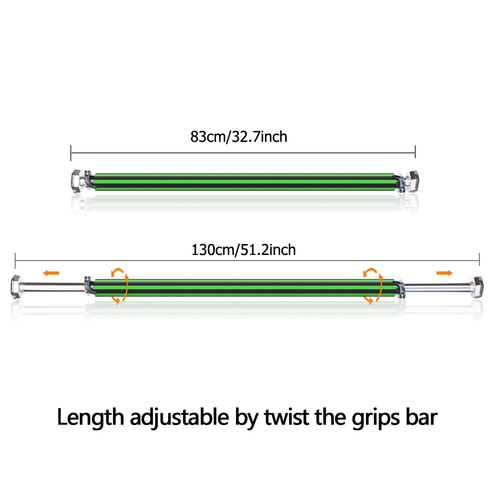 Gym Pull Up Bar Doorway Chin Up Bar Fitness Exercise Trainer Bar Maximum Afford 200kg/440lb