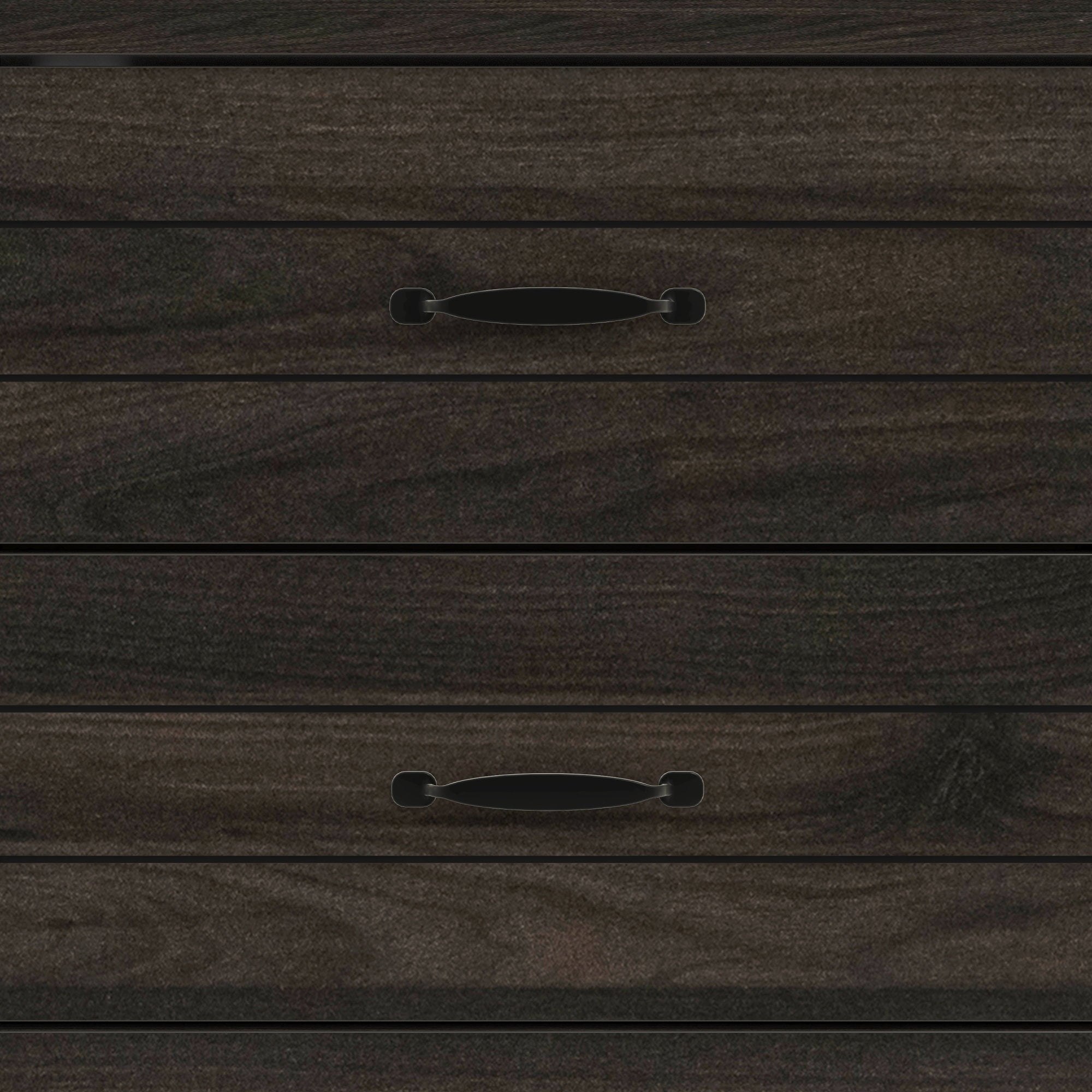 Lancaster Farmhouse 6-Drawer Dresser, Espresso, by Hillsdale Living Essentials