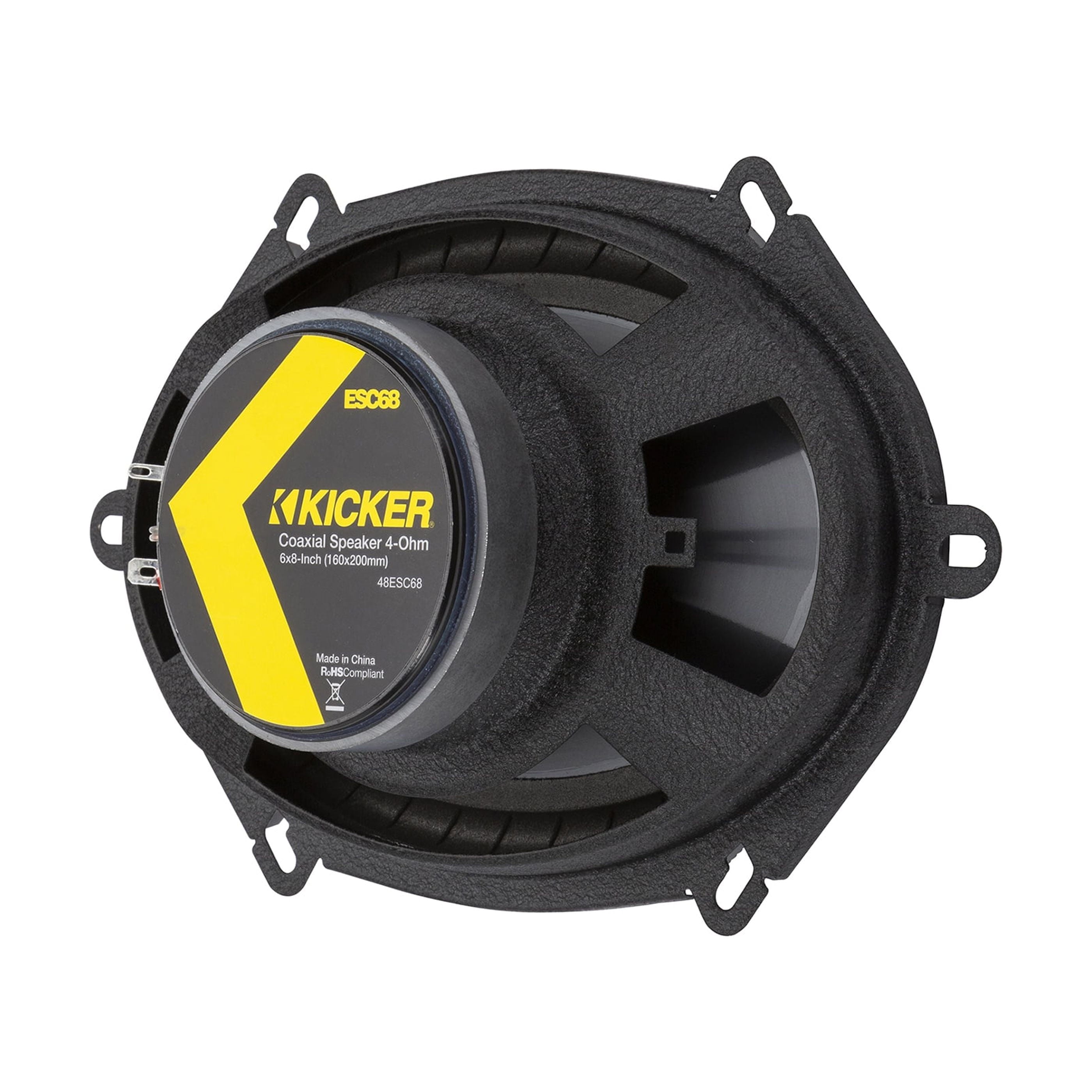 Kicker 48ESC68 6x8 inch Coaxial Speakers