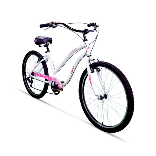 Apollo Beach Commander A.7 26 inch Cruiser Bicycle, White