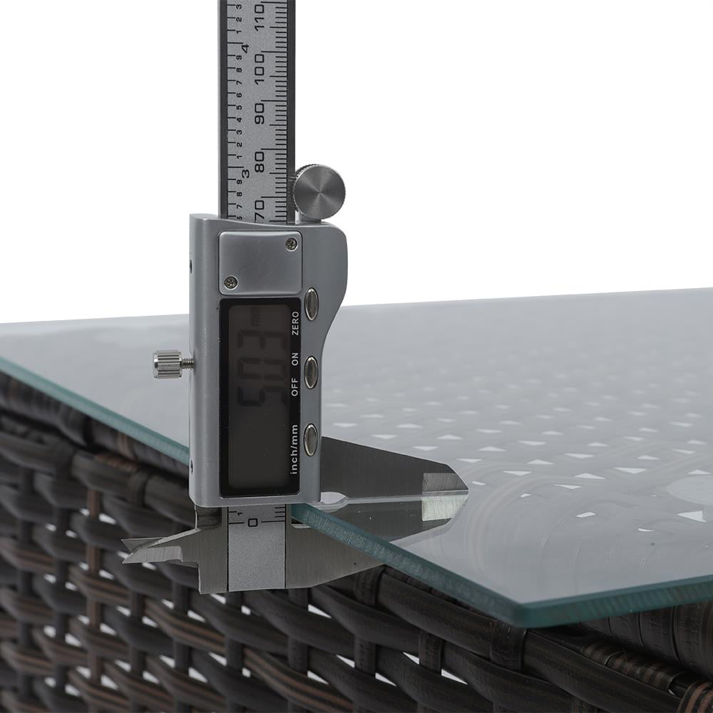 OverPatio 3 Piece Small Sectional Sofa Lounge and Love Seat, White