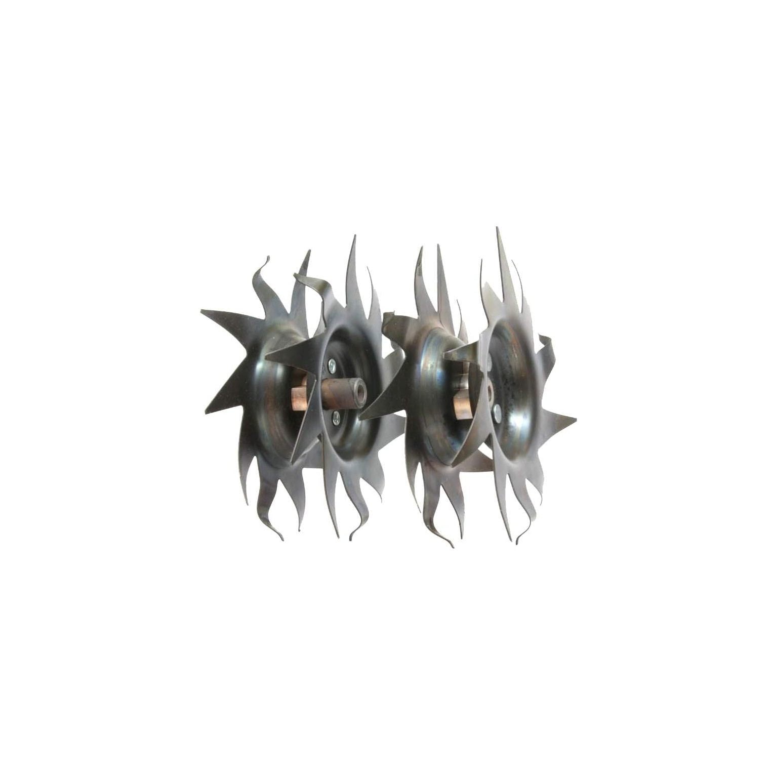 KYTVOLON Tiller Tilling/Cultivating Tines (1 Pair) Fits All Tillers 7222, 7225,7260,7261,7262,7920,7924,7940, (Not Compatible 3550 or 3558 Tiller Models.)