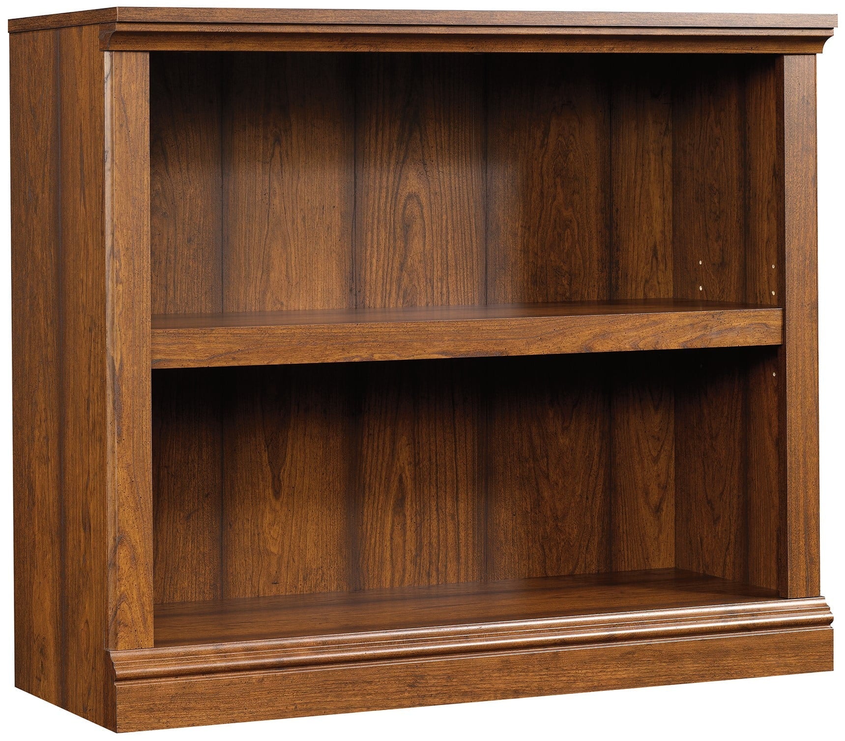 Sauder Select 2-Shelf Bookcase, Washington Cherry Finish