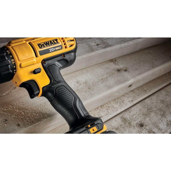20V MAX Cordless 1/2 in. Drill/Driver, (2) 20V 1.3Ah Batteries, Charger and Bag