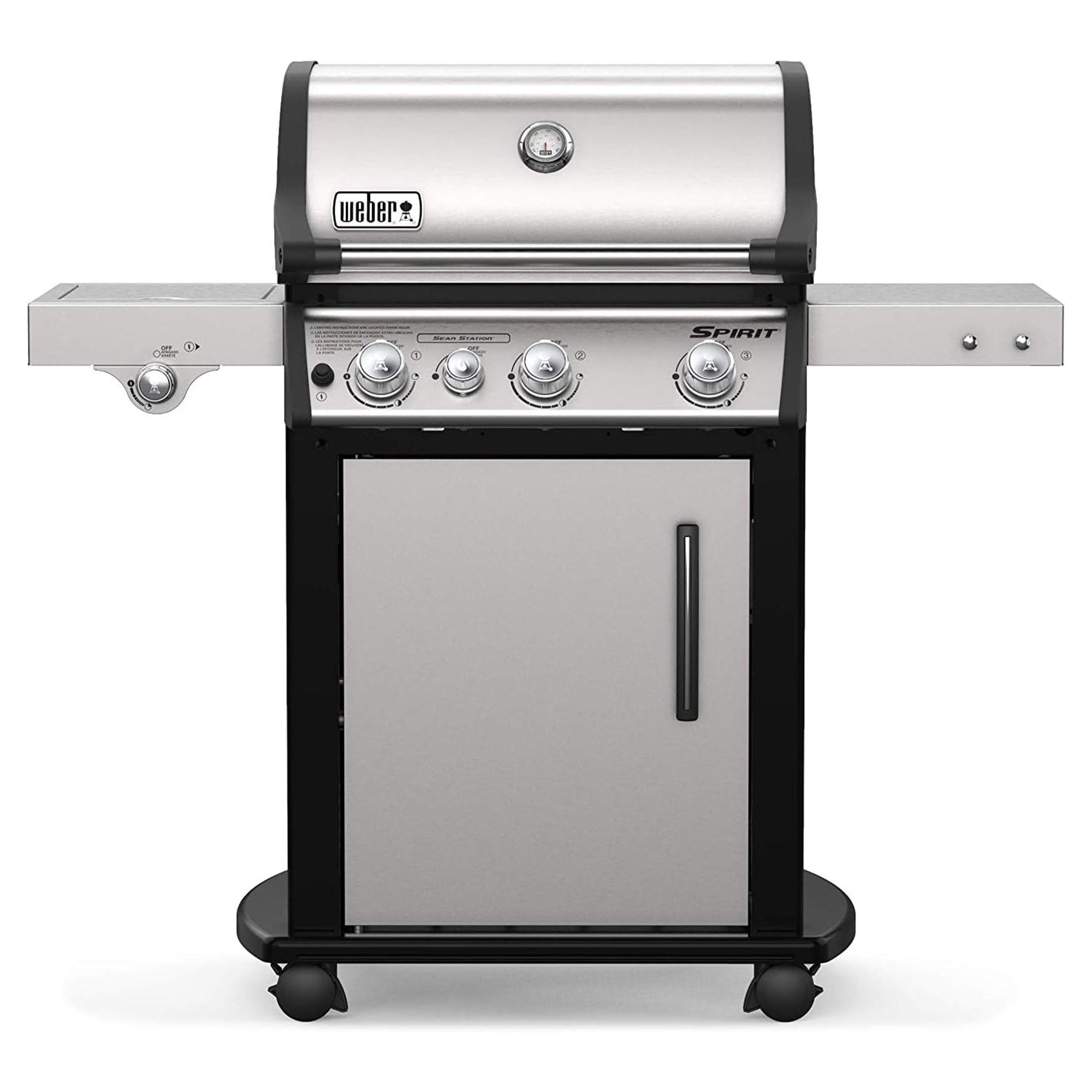 Weber Spirit SP-335 Stainless Steel 3 Burner Liquid Propane Gas Grill