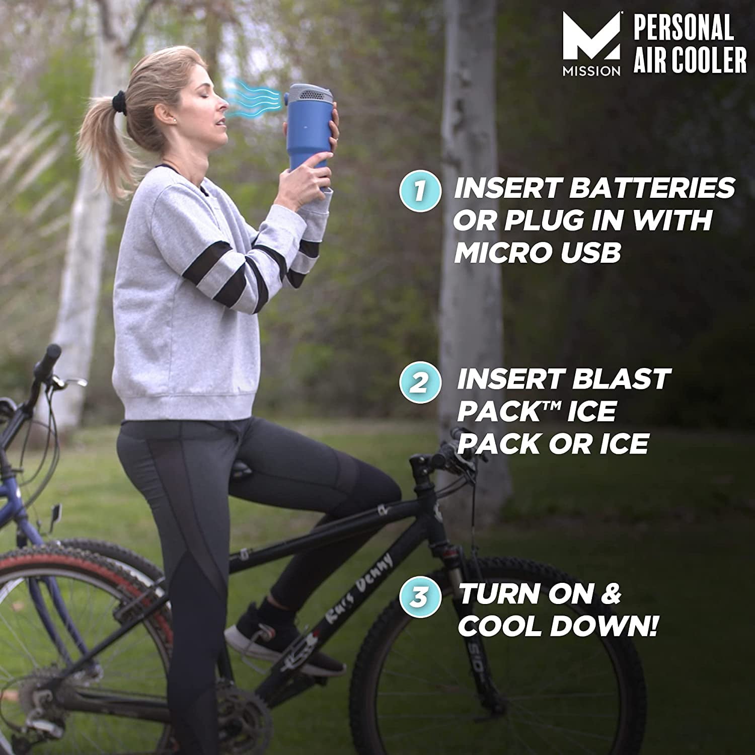 Mission Instant Cooling Fan Personal Air Cooler