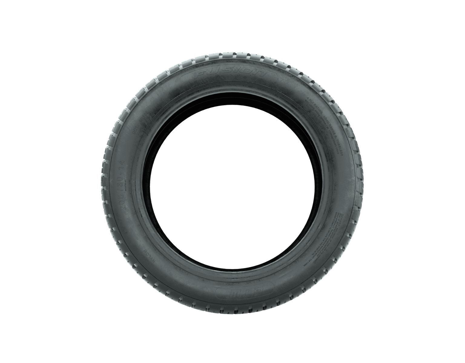 GTW Fusion 205/30-14 Golf Cart Street Tire
