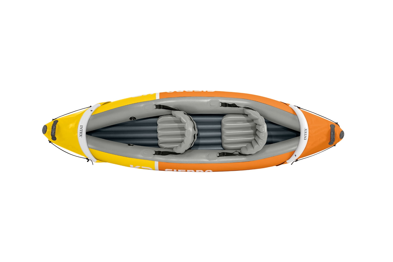Intex Sierra K2 Inflatable Kayak with Oars and Hand Pump