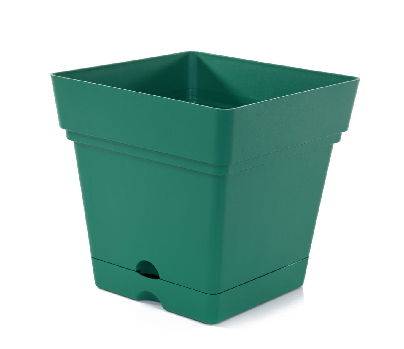 Mintra Home Garden Pots - Grey Square Pot - 6.5inW x 6.5inH