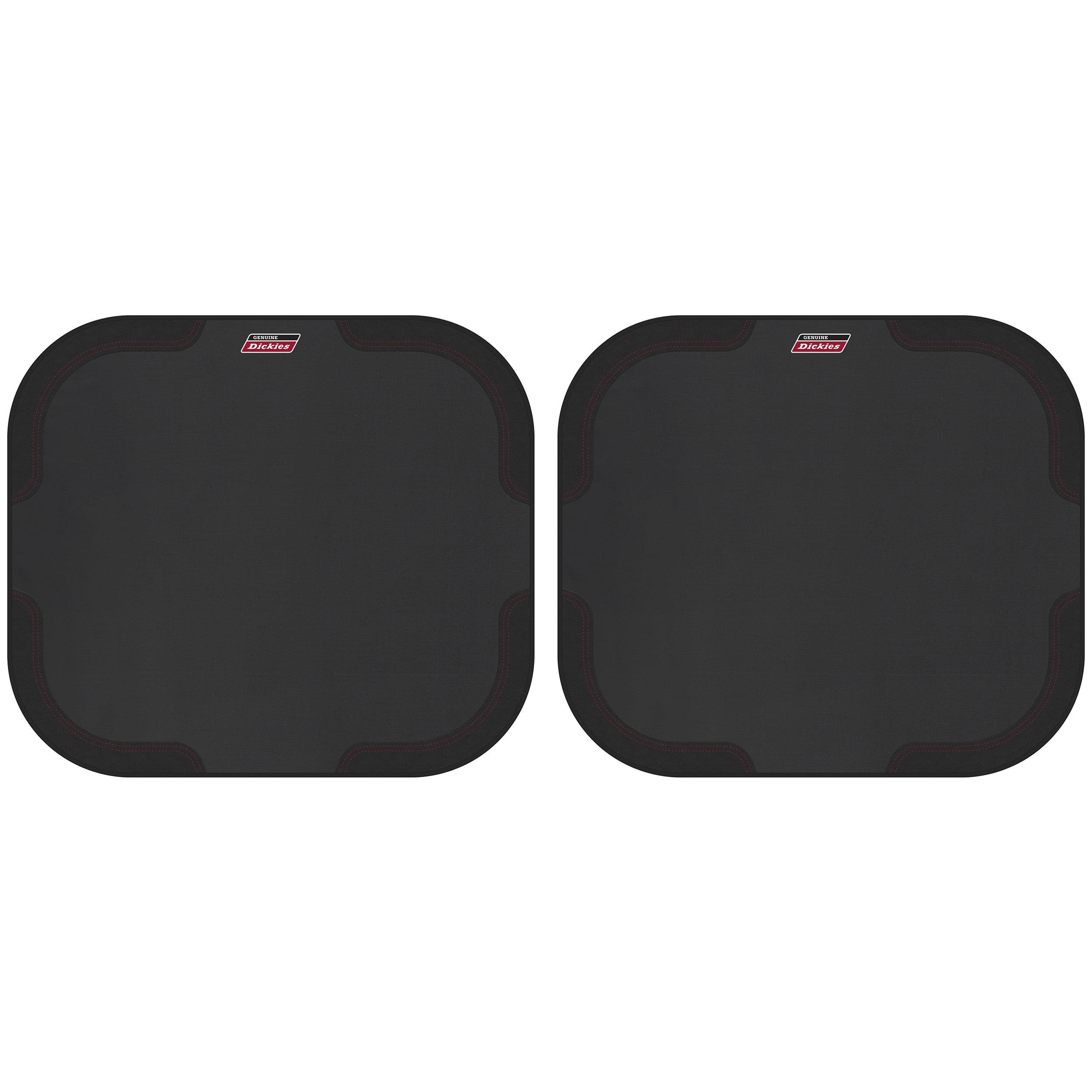 Genuine Dickies Canvas Trim Twist Auto Sunshades Universal Fit, Black, 806027WDI