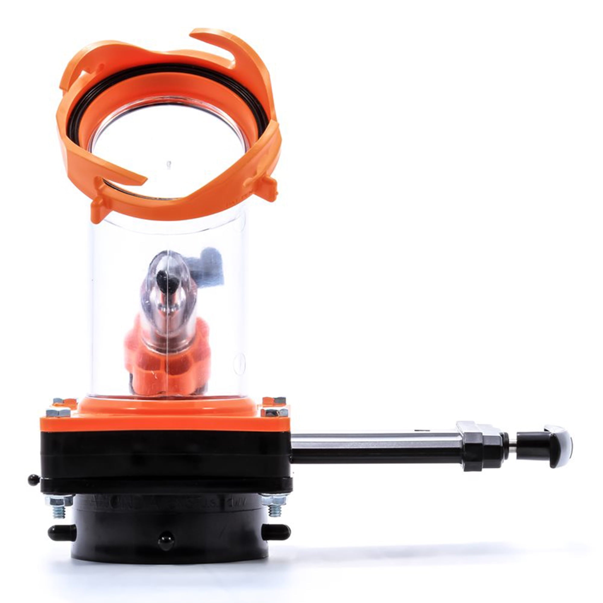 Camco Rhino Blaster Pro Clear Elbow Holding Tank Rinser with Gate Valve