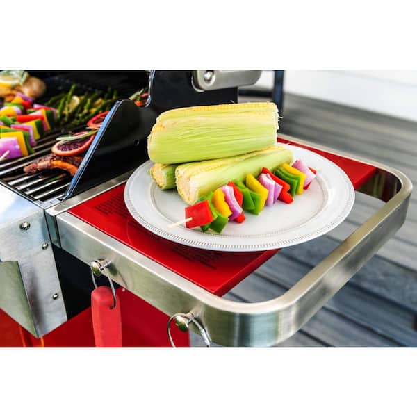 2-Burner Propane Gas Grill in all Red