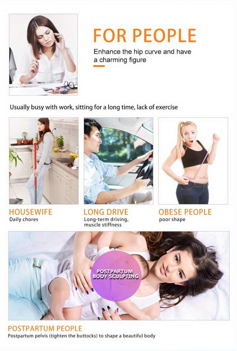 Smart Charging Buttocks Instrument Lazy Indoor Fitness Equipment Buttocks And Buttocks Smart Buttocks Buttocks Trainer