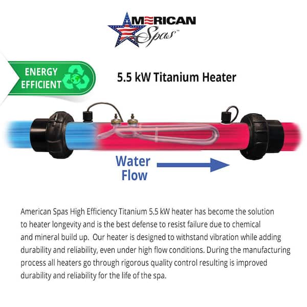 7-Person 56-Jet Premium Acrylic Bench Spa Standard Hot Tub with Bluetooth Sound System and LED Waterfall