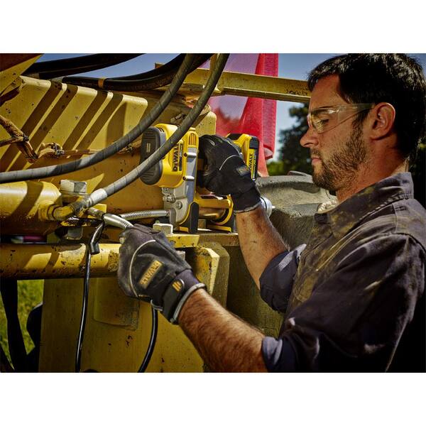 20V MAX XR Cordless Industrial 2 Tool Combo Kit with 1/2 in. Impact Wrench, Grease Gun, and (1) 20V 5.0Ah Battery