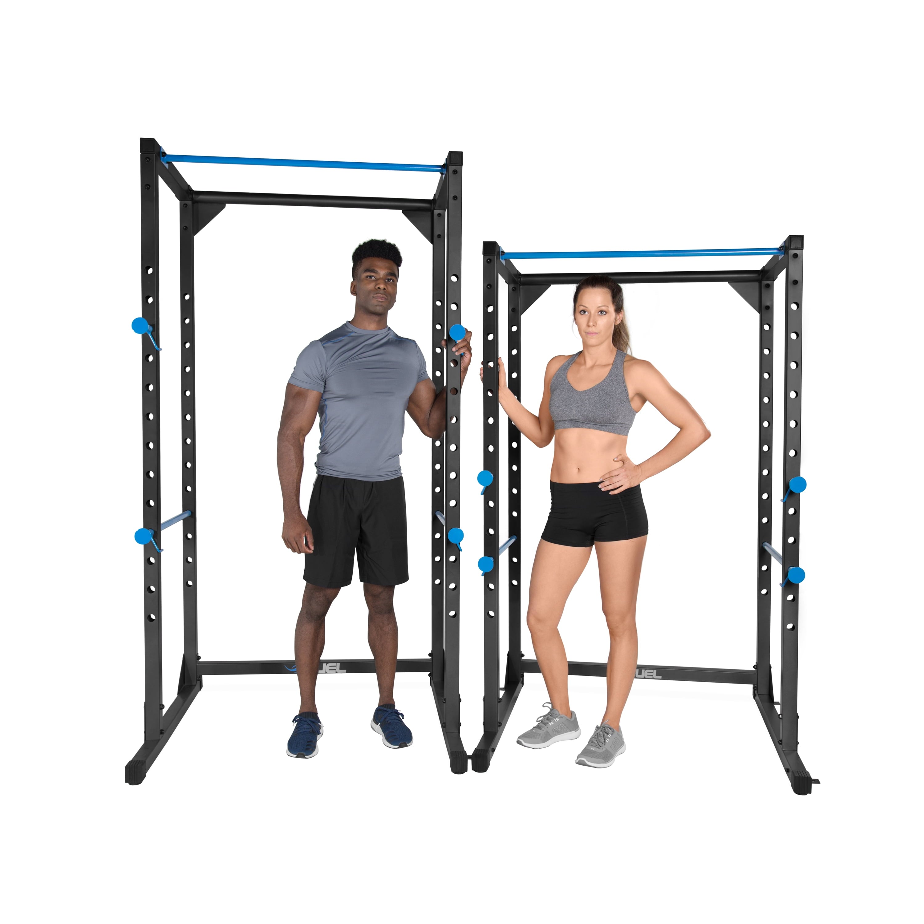 Fuel Pureformance 7 Ft. Adjustable Power Rack Full Cage, Black