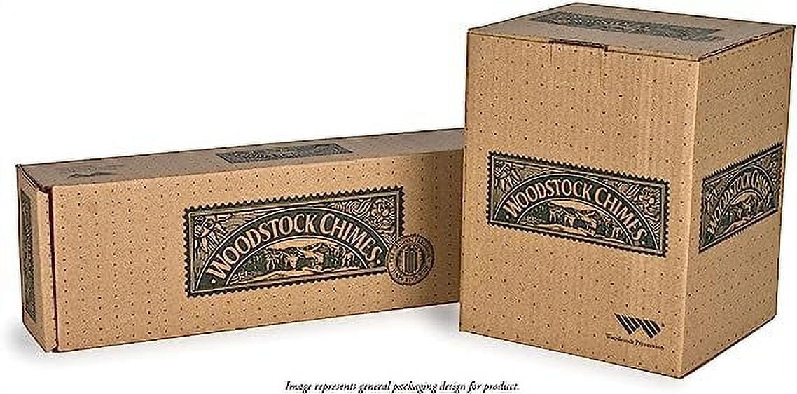 Woodstock Wind Chimes Signature Collection, Heroic Windbell, Large, 40'' Antique Copper Wind Bell HWLC