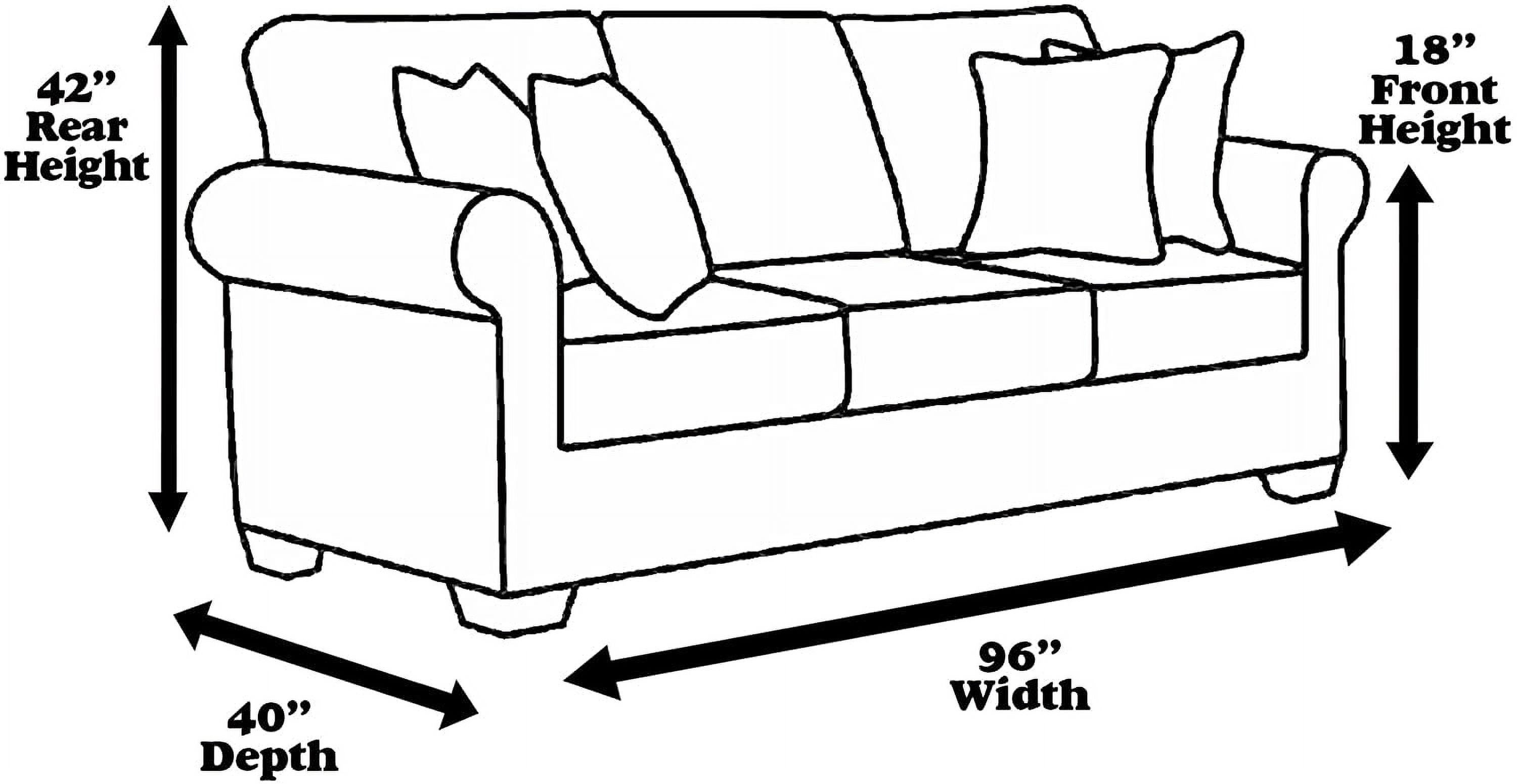 LAMINET Clear Heavy-Duty Water Resistant Sofa/Couch Slip Cover - Sofa