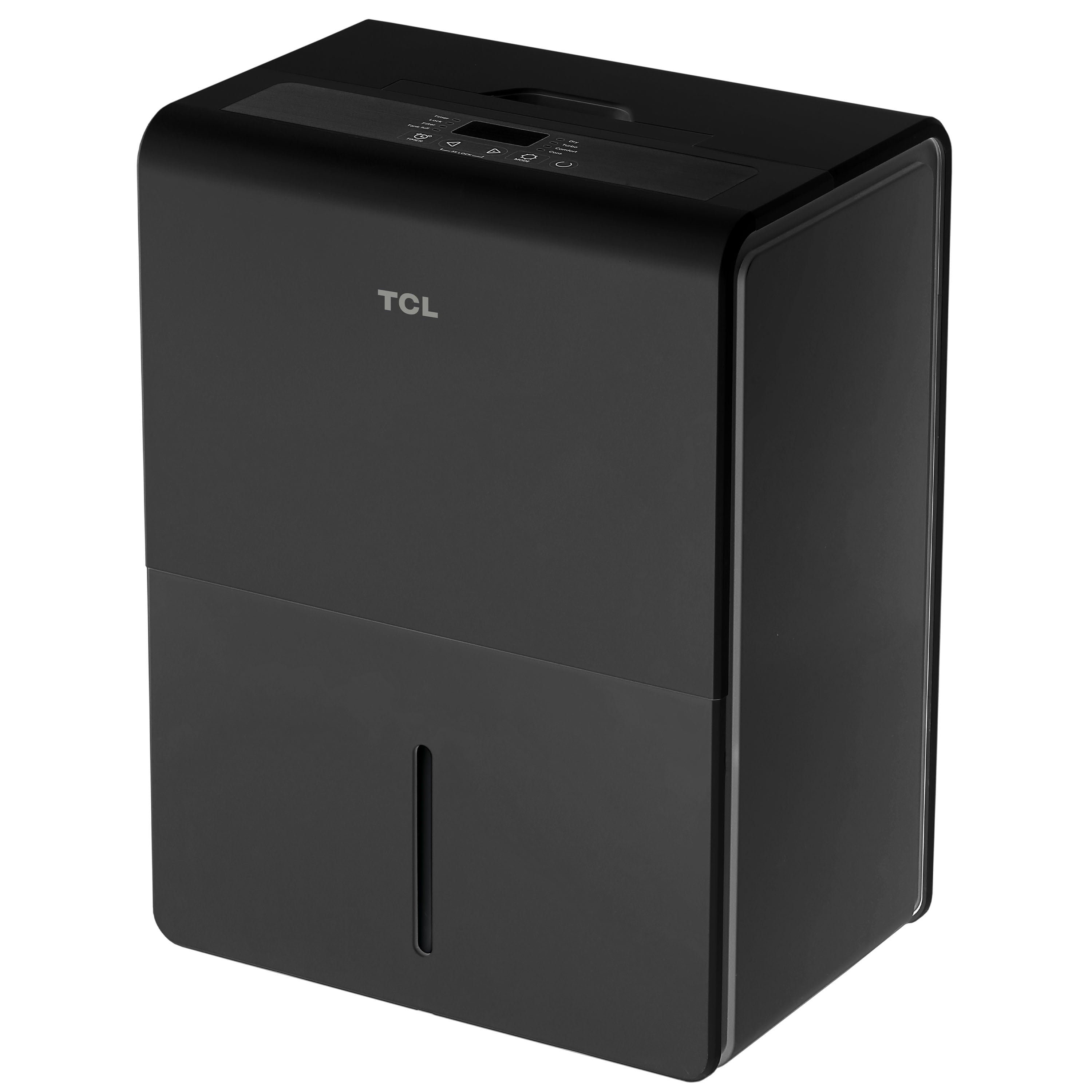 TCL 50 Pint Smart Dehumidifier with Pump, Black, W50D9P2-B