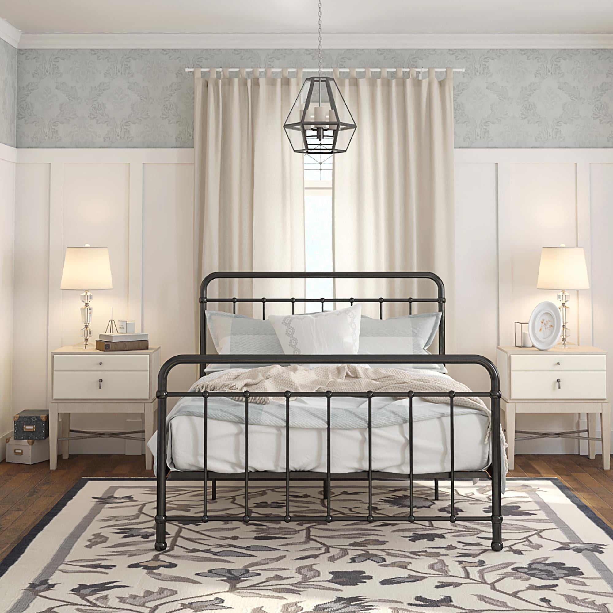Better Homes & Gardens Kelsey Full Metal Bed, Black