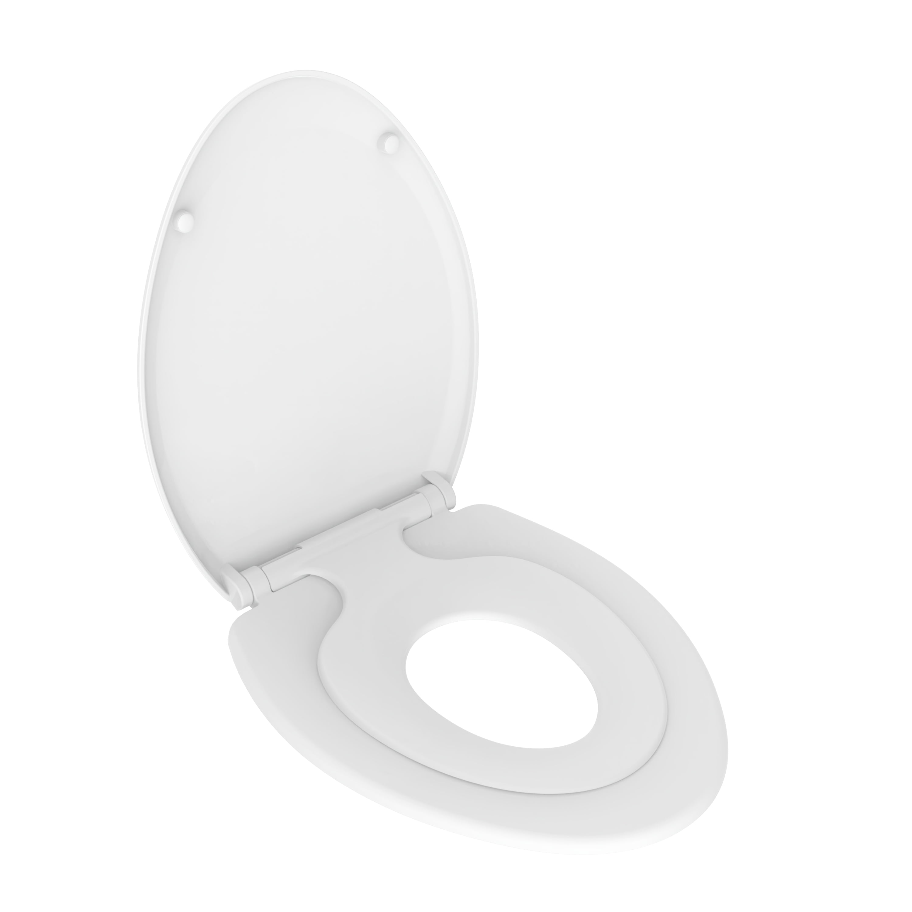 Mainstays Pp Elongated Toilet Seat W/t Child Seat
