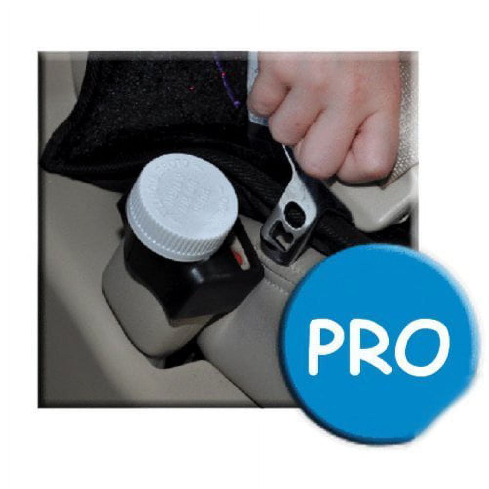 (1) Buckle Guard Car Seat Belt Button Cover in BLACK