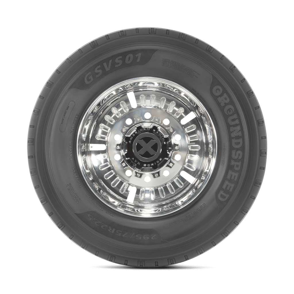 Set of 2 Tires 11R22.5 Groundspeed GSVS01 Drive Closed Shoulder 16 Ply 148/145