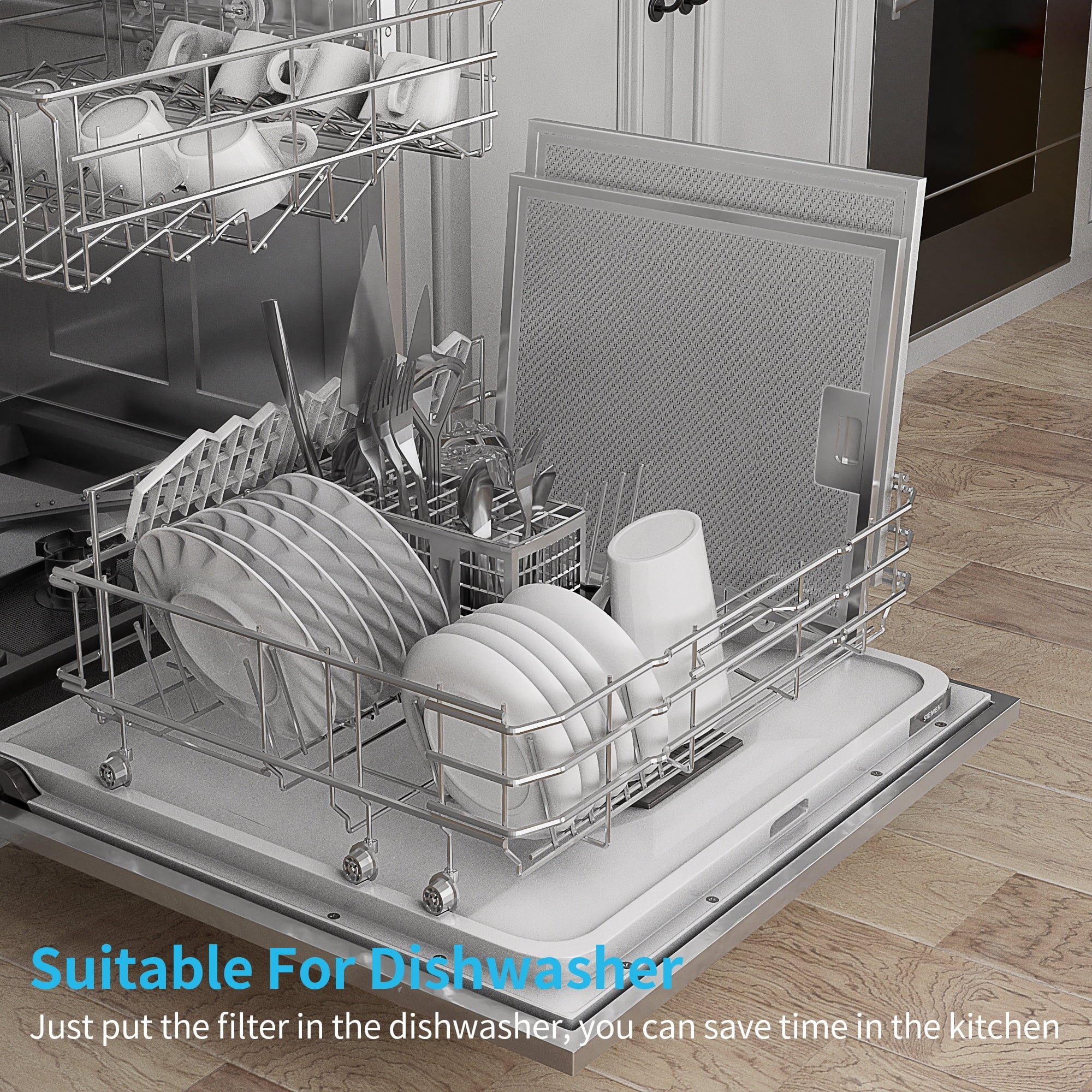 HisoHu Under Cabinet Range Hoods 30 Inch with 900-CFM, 4 Speed Gesture Sensing&Touch Control Panel, Stainless Steel Kitchen Vent