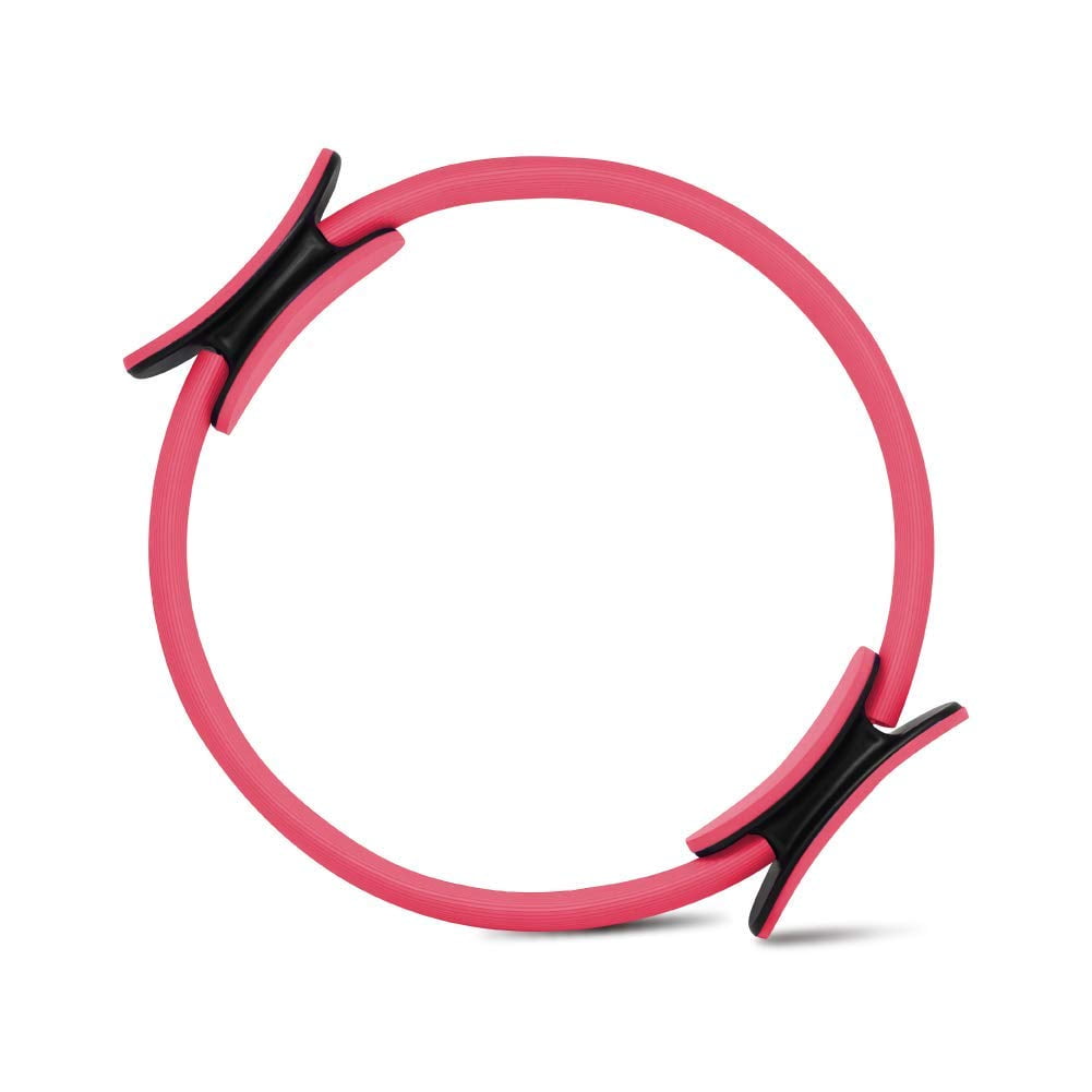 EZGO 15 inch Pilates Ring Help Tone and Strengthen Your Entire Core and Body Pink