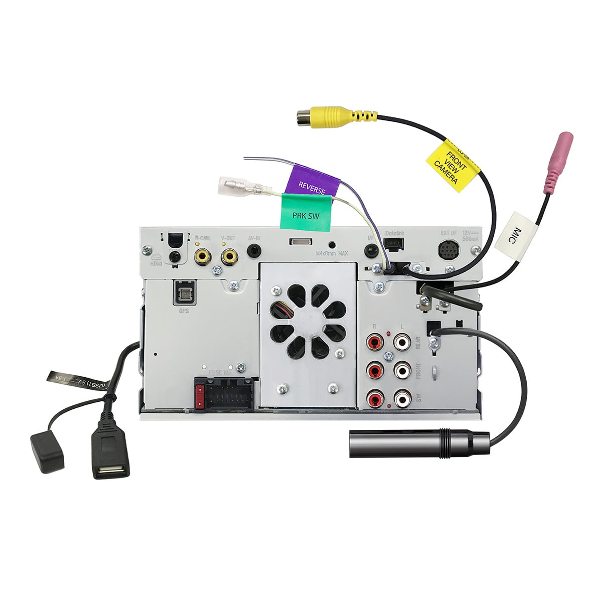 Kenwood DMX8709S Digital Multimedia Touchscreen Receiver with Bluetooth