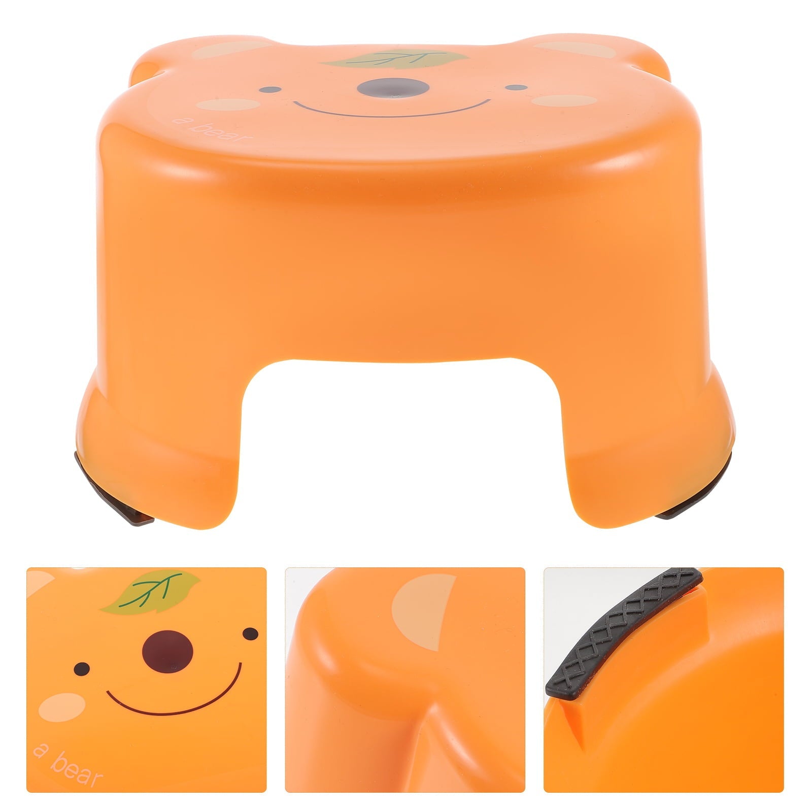 Stool Step Toilet Foot Bathroom Toddler Kids Training Kitchen Stepping Cartoon Steps Helper Friction Safety Stools