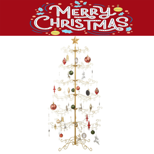 Best Quality Wrought Christmas Tree Ornament Display Stand Holder Hang Wire Hook