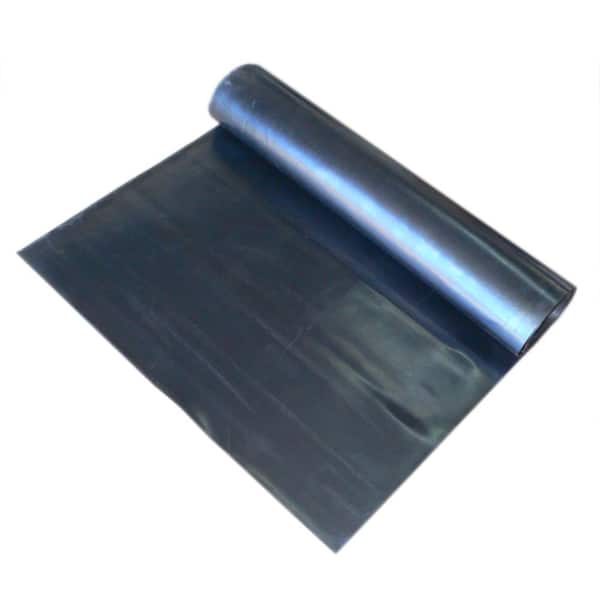 EPDM 1/16 in. x 36 in. x 96 in. Commercial Grade 60A Rubber Sheet - Black