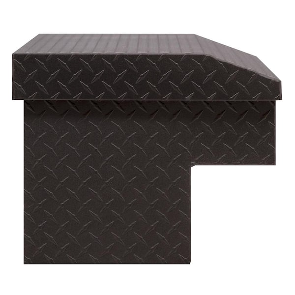 41 in. Matte Black Aluminum Lo- Side Truck Tool Box