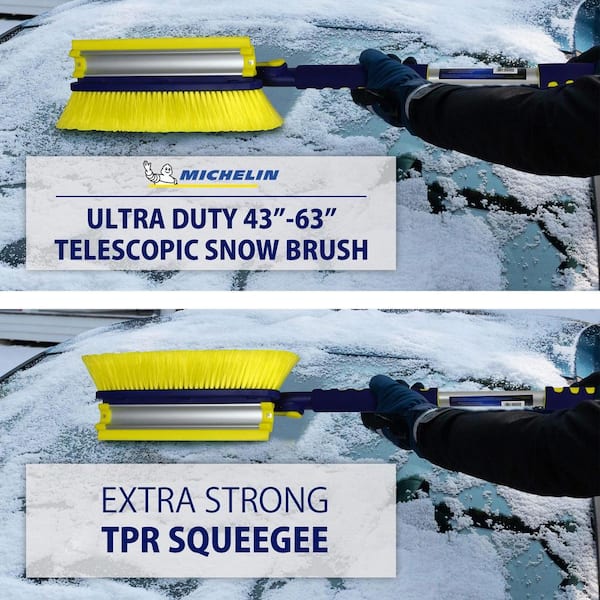 Ultra-Duty Telescopic 43 in.- 63 in. Snow Brush (2-Pack)