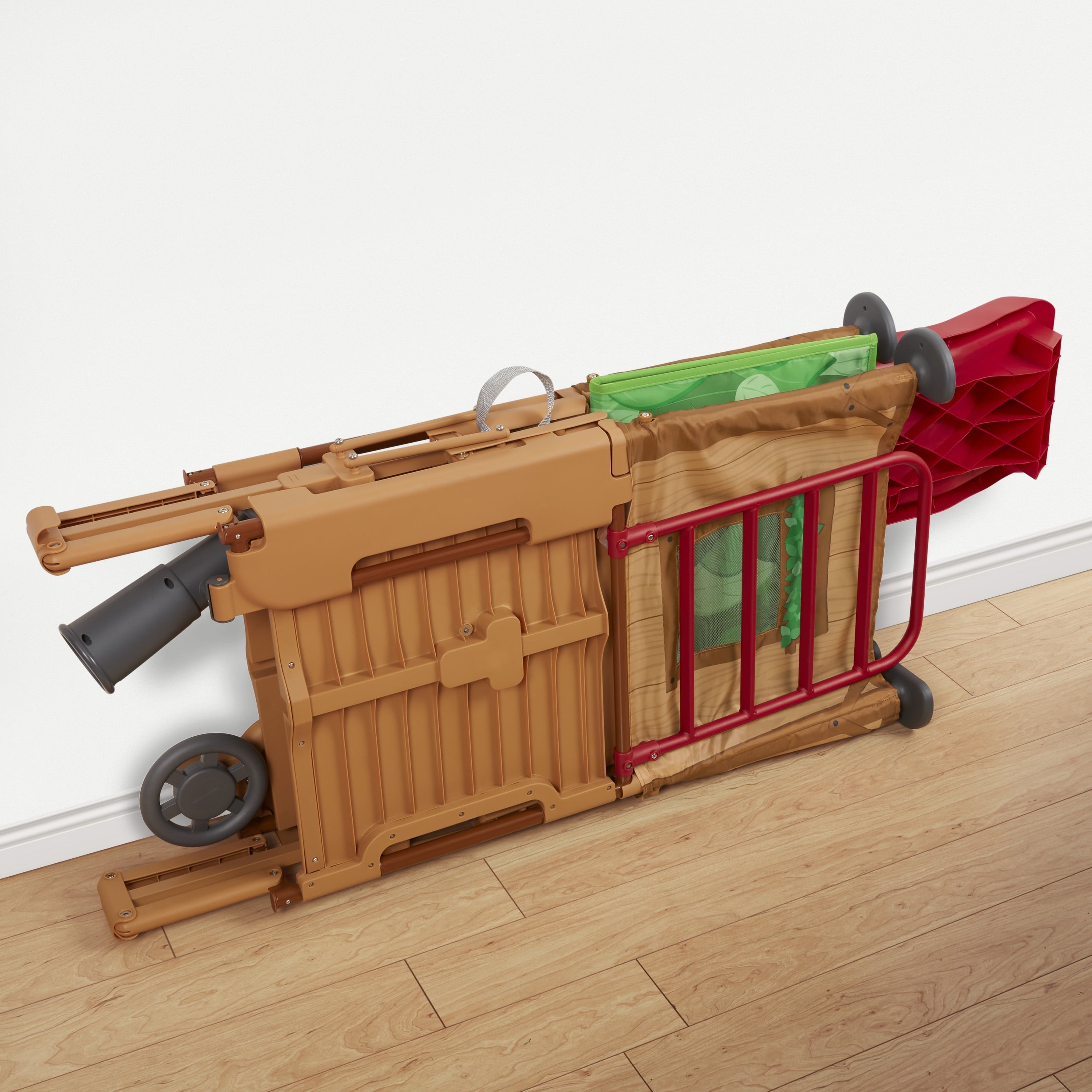 Radio Flyer, Folding Treetop Climber Playset with Slide, for Kids and Toddlers, Ages 2-5 years, Indoor and Outdoor Play